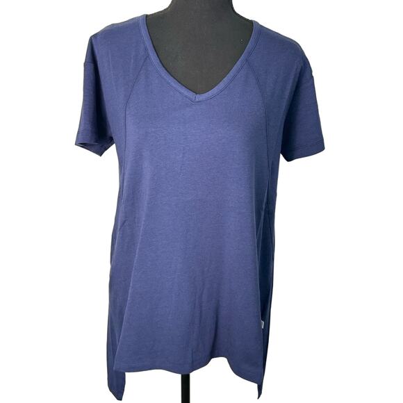 Koolaburra by UGG Jersey Short Sleeve Tunic Navy Size XS NWOT - Picture 3 of 9